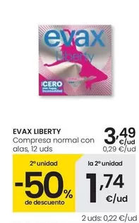 Evax - Liberty Compresa Normal Con Alas