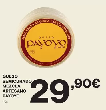 Queso Semicurado Mezcla Artesano