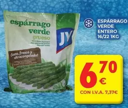 Esparrago Verde Entero