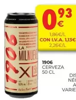 1906 - Cerveza