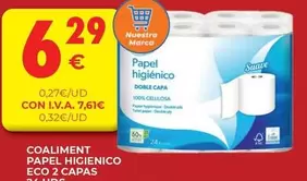 coaliment - Papel Higiénico Eco 2 Capas