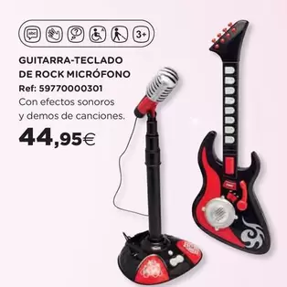Guitarra-teclado De Rock Microfono
