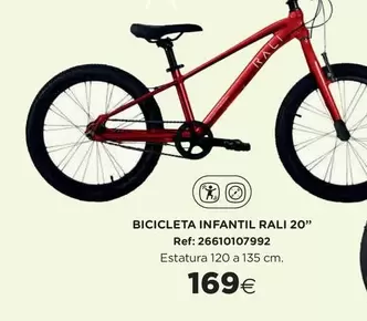 Bicicleta Infantil Sali 20"