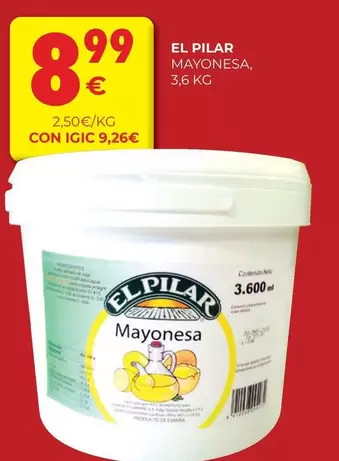el pilar - Mayonesa