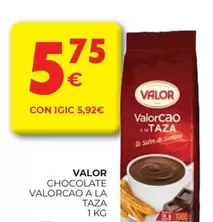Valor - Chocolate A La Taza