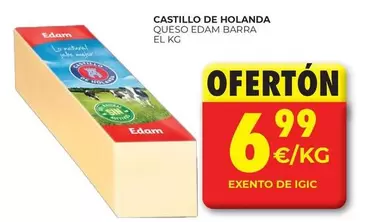 Castillo de Holanda - Queso Edam Barra