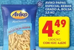 Aviko Papas Especial Kebab