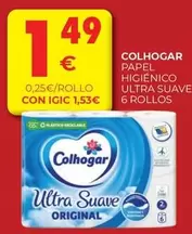 Colhogar - Papel Higiénico Ultra Suave