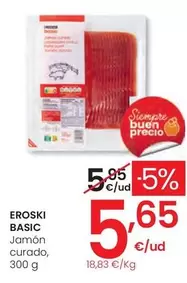 Eroski Basic - Jamon Curado