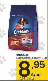 Brekkies - Dog Delicious Buey