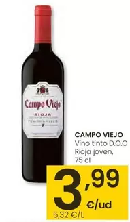 Campo Viejo - Vino Tinto D.O.C Rioja Joven