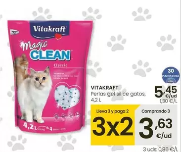 Vitakraft - Perlas Gel Silice Gatos