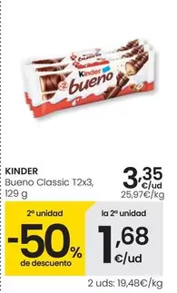 Kinder - Bueno Classic T2x3