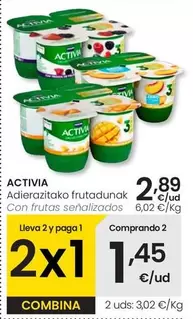 Danone - Activia Con Frutas Senalizados