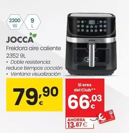 Jocca - Freidora Aire Caliente 2352 9L