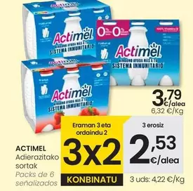 Actimel - Packs De 6 