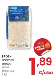 Eroski - Arroz Basmati