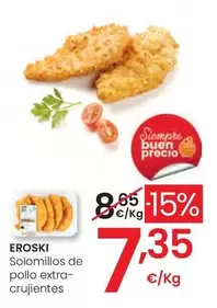 Eroski - Solomillos De Pollo Extra- Crujientes