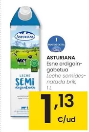 Asturiana - Leche Semidesnatada