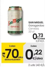 San Miguel - Cerveza