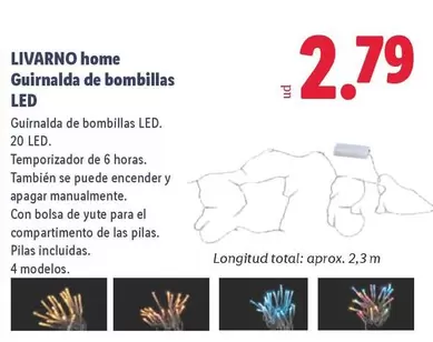Livarno Home - Guirnalda De Bombillas LED