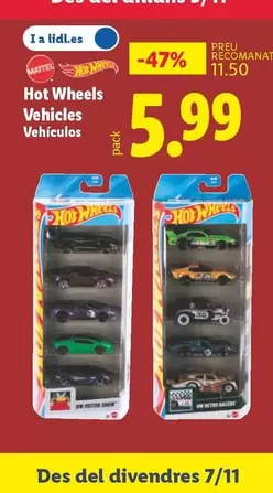 Hot Wheels - Vehículos 
