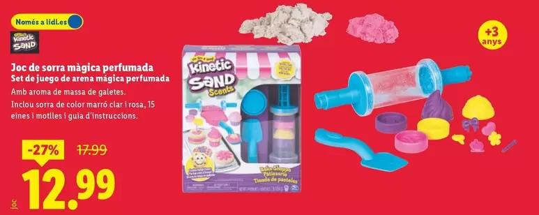 Guia - Set De Juego De Arena Mágica Perfumada 