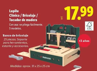 Lupilu - Clínica/Bricolaje/Tocador De Madera