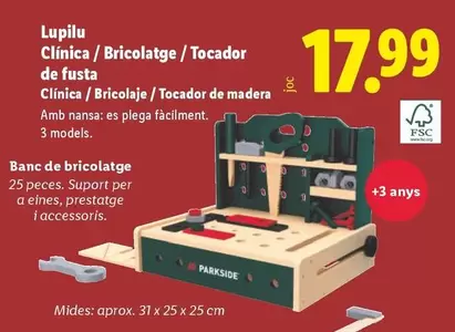 Lupilu - Clínica / Bricolatge / Tocador De Fusta