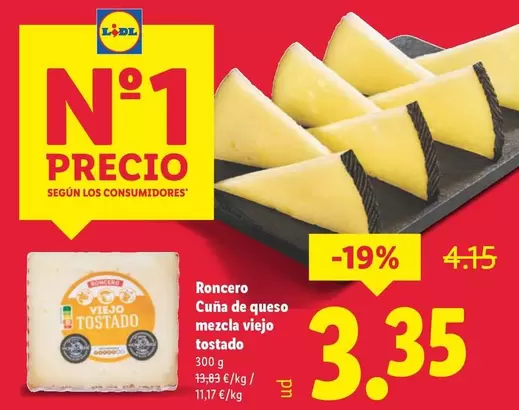 Roncero - Cuna De Queso Mezcla Viejo Tostado