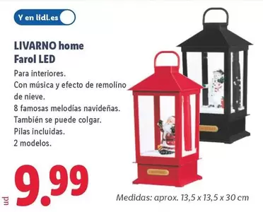 Livarno Home -  Farol Led