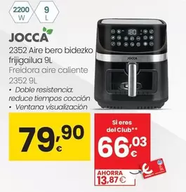 Jocca - Freidora Aire Caliente 2352 9L
