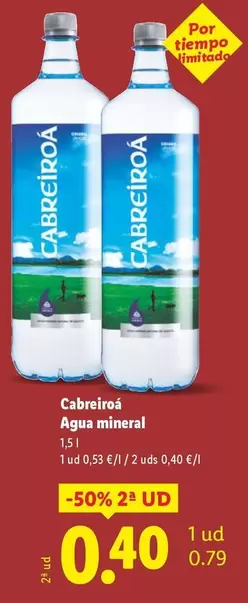 Cabreiroa - Agua Mineral