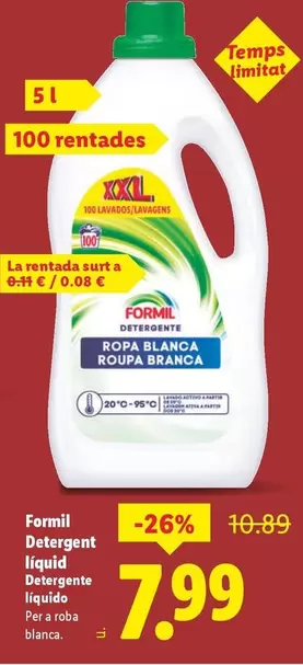 Formil - Detergente Liquido 