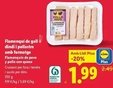 Flamenquín De Pavo Y Pollo Con Queso