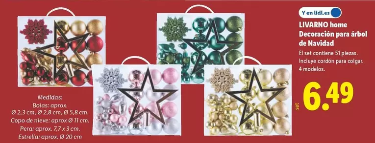 Livarno Home - Decoracion Para Arbol De Navidad