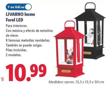 Livarno Home -  Farol Led