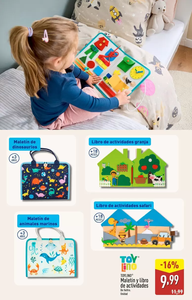 Toylino - Maletin Y Libro De Actividades