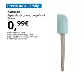 Bakglad Espátula De Goma