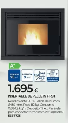 First - Insertable De Pellets