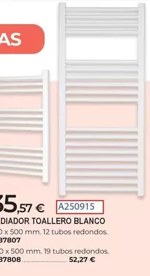 Blanco - Diador Toallero