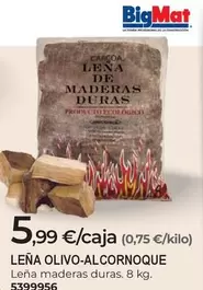 Bigmat - Leña Olivo-alcornoque
