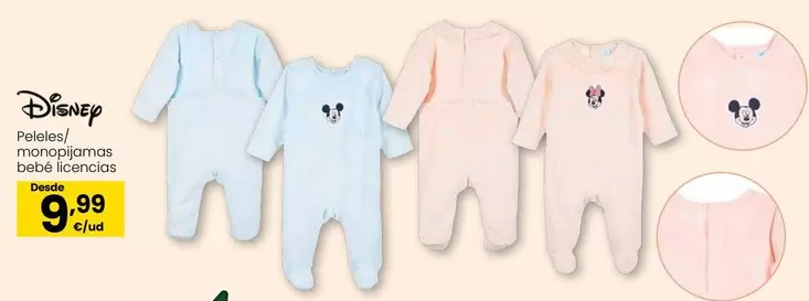 Disney - Peleles/ Monopijamas Bebé Licencias