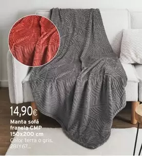 Terra - Manta Sofá Franela