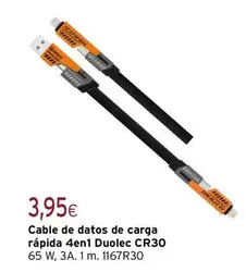 duolec - Cable De Datos De Carga Rápida 4en 1