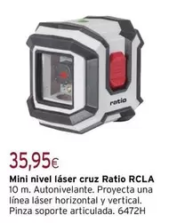 Ratio - Mini Nivel Láser Cruz Rcla