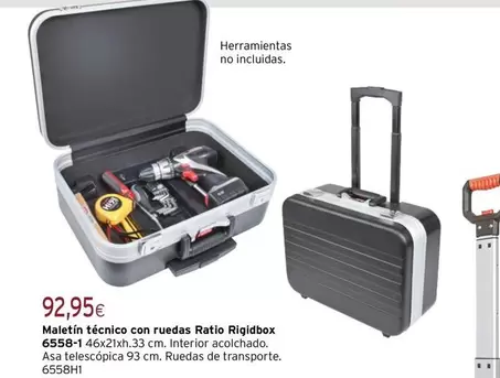 Ratio - Maletín Térmico Con Ruedas