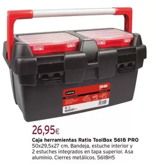 Ratio - Caja Herramientas Toolbox 5618 Pro