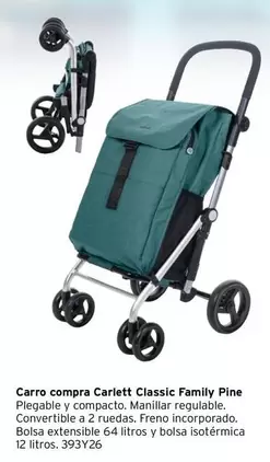 Family - Carro Compra Carlet Classic Pine