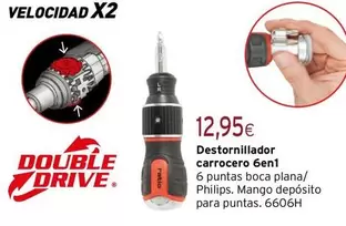 Philips - Destornillador Carrocero 6en 1